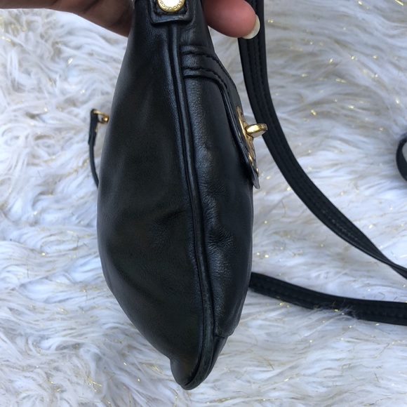 Marc by Marc Jacobs Black Leather Totally Turnlock Percy Crossbody Bag - Picture 6 of 11